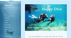 Desktop Screenshot of happydive-frankfurt.de